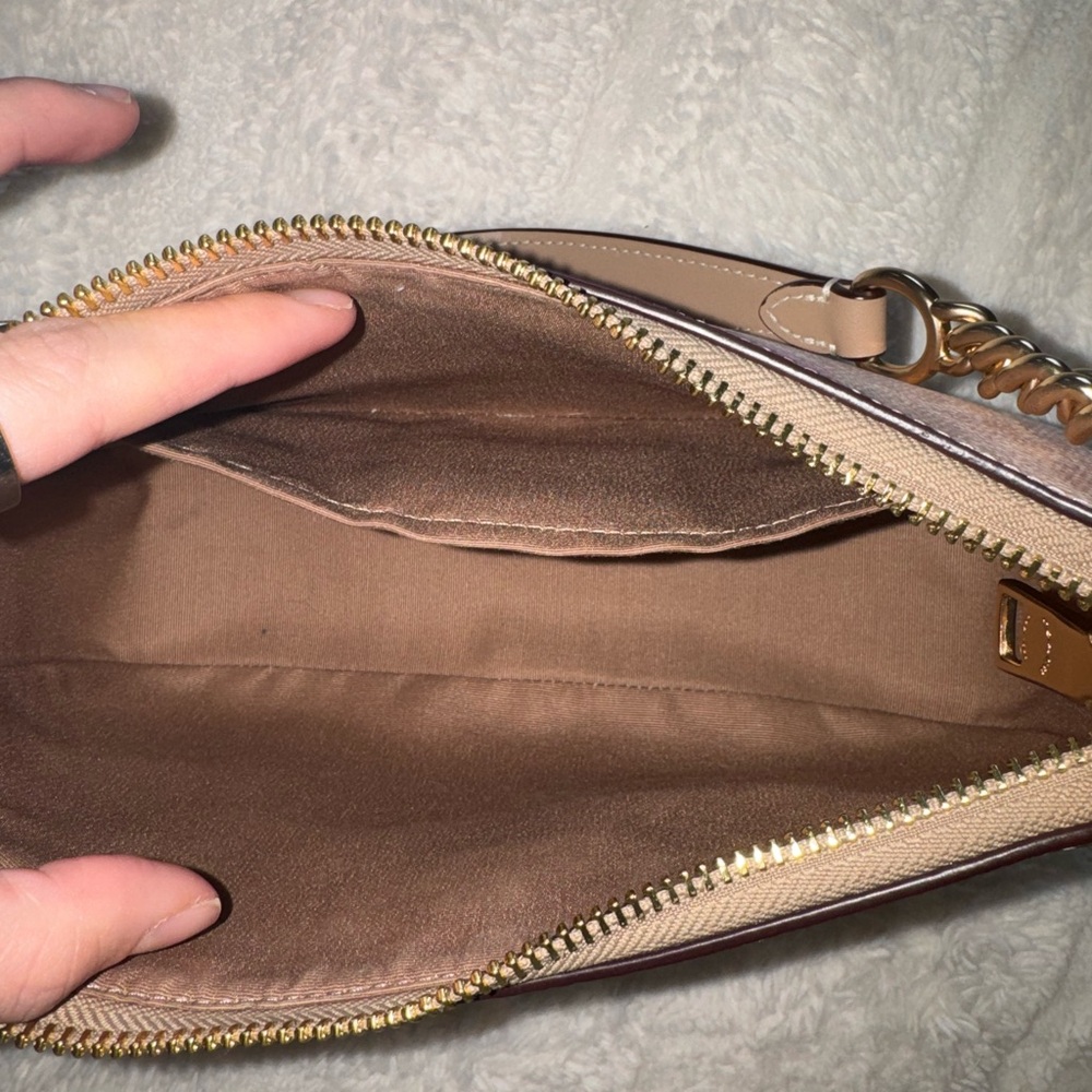 Coach Kiss Print Teri Shoulder Bag - Regular Size (NOT mini) - Picture 5 of 8